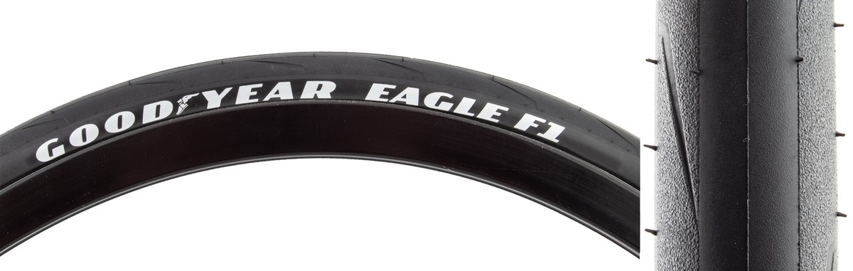 GOODYEAR　EAGLE F1　チューブレス　700×25c　BLACK Goodyear Eagle F1 Road Tire (Black) (700c) (25mm