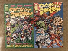 Splitting Image! #1, 2 (1993 Image) Rob Liefeld Don Simpson Todd McFarlane Spawn