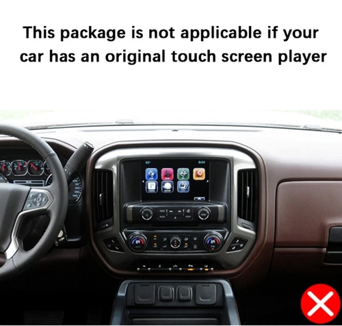 Carplay Car GPS Stereo Radio WIFI For 2014-2018 Chevrolet Silverado GMC Sierra - Picture 5 of 21