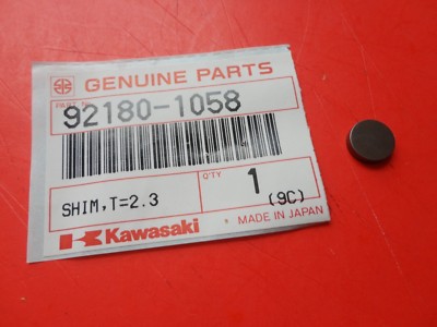 NOS NEW OEM ORIGINAL FACTORY KAWASAKI ZX1000 ZX1100 SHIM 92180
