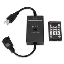 OUTDOOR LIGHT CONTROLLER FOR PATIO LIGHTS, HOLIDAY LIGHTS - PRE OWNED