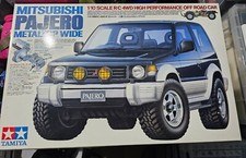 Tamiya Mitsubishi Pajero Metaltop Wide (58132) RC Model Car 1/10 Scale