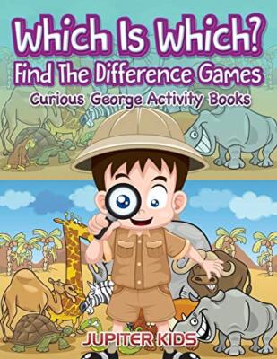 Which Is Which? Find The Difference Games: Curious George Activity Books       