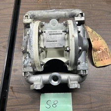 Versa-Matic E5ap2r229c Double Diaphragm Pump, Aluminum, Air Operated, Buna N,
