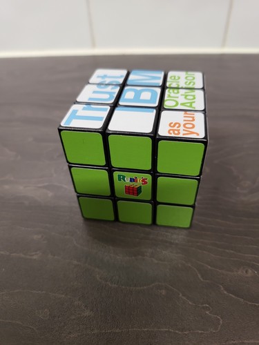 Rare Rubiks IBM Cube Smart Era Strategy Puzzle Genuine Collectable Advertising - Picture 8 of 17