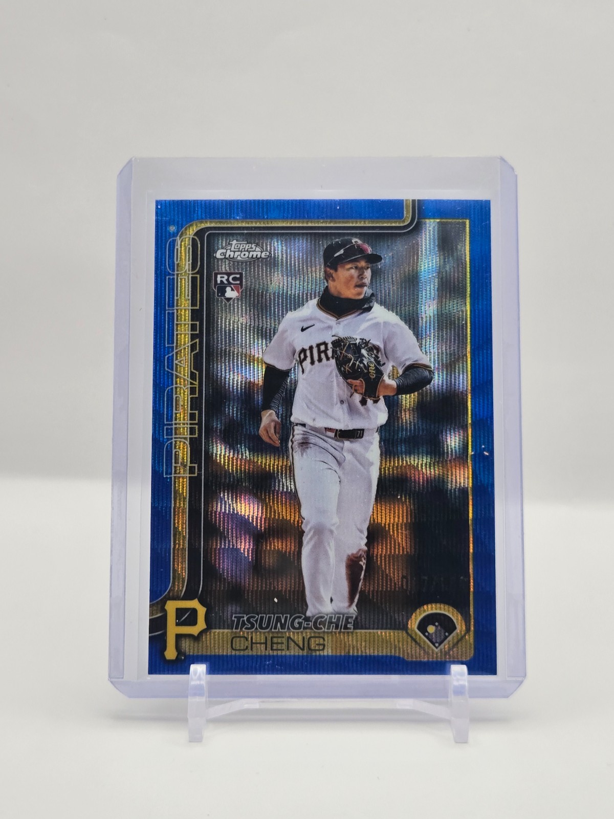 Tsung-Che Cheng 2025 Topps Chrome Update Blue Wave Refractor /150 #USC74