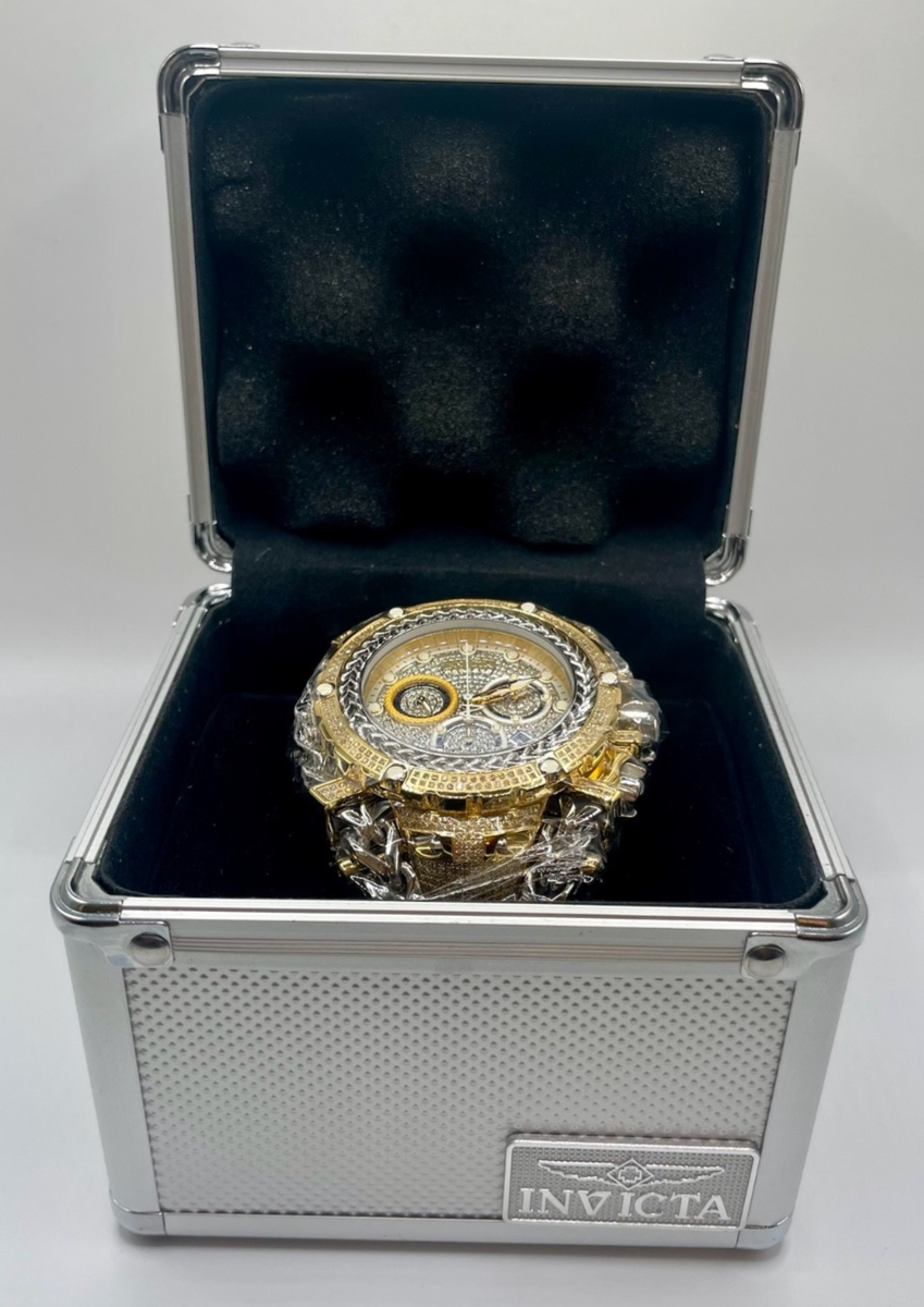 Invicta Reserve Gladiator 2.92 Carat Diamond Swiss Ronda Z60 Men's