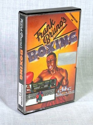 Frank Bruno's Boxing Commodore 64 Spiel, Elite, Kassette