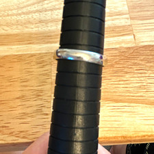 325 white gold band ring