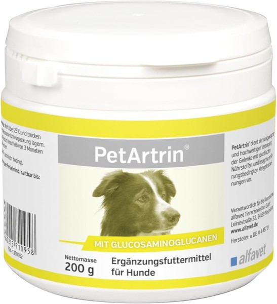 Alfavet Petartrin® 2 X 200G ErgäNzungsfuttermittel FüR Hunde (239,12 Eur/Kg)-image