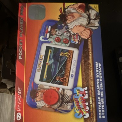 My Arcade Pocket Player Pro Street Fighter II 2.75in 240p USB-C Region Free