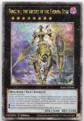 Dingirsu, the Orcust of the Evening Star RA01-EN040 Quarter Century Secret Rare