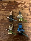 LEGO Star Wars RARE Jedi Minifigure Lot Aayla Secura Stass Allie Coleman Trebor