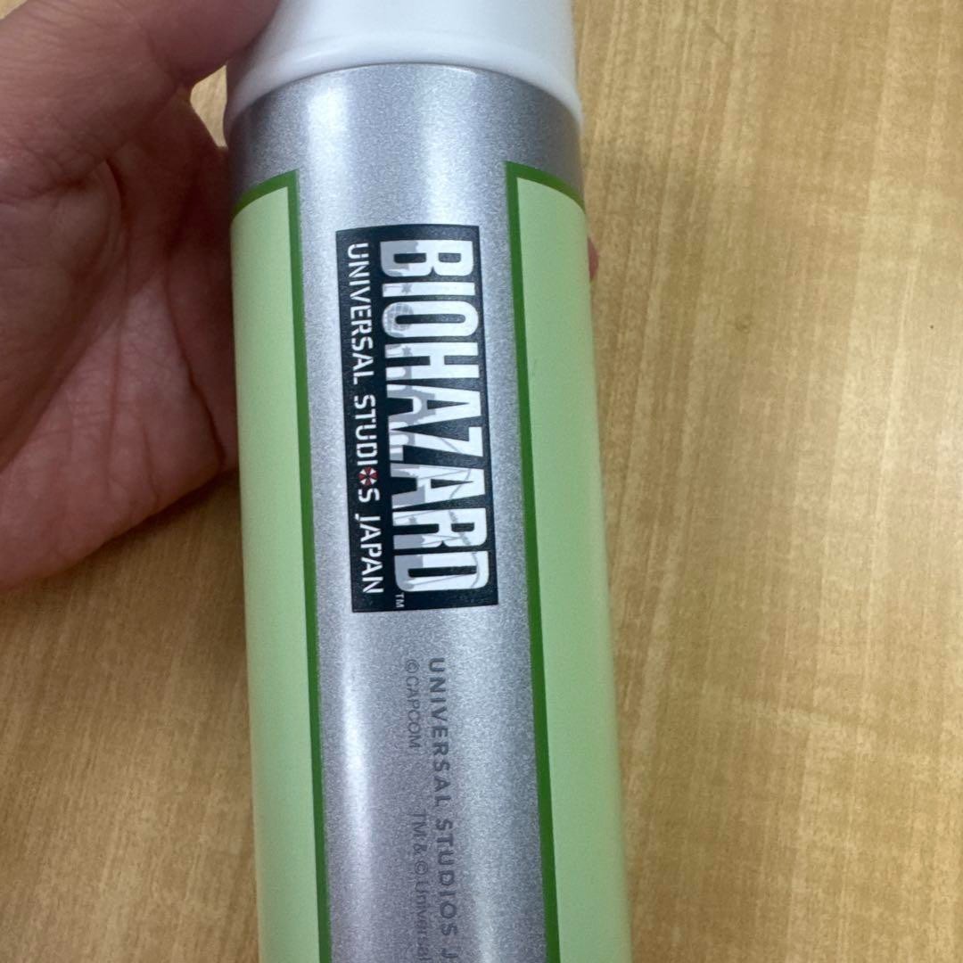 USJ Resident Evil First Aid Spray Design Stainless Steel Bottle