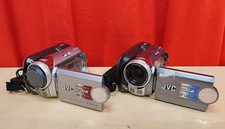 Lot Of JVC HDD Camcorders GZMG37U 30GB And GZMG21U 20GB Camera Black Type 1675