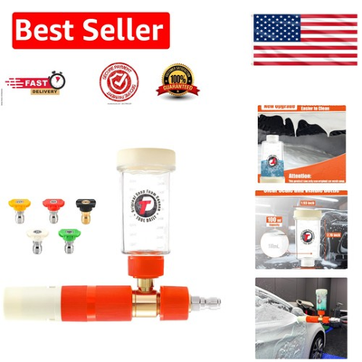 #ad Innovative Foam Cannon for Pressure Washers: Quick Connect amp; Rich Foam for Cars $32.29