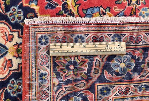 Handgeknüpfter Vintage Orientteppich Klassisch Blumen Klein Wohndeko Teppich 3X5 ft - Bild 11 von 11