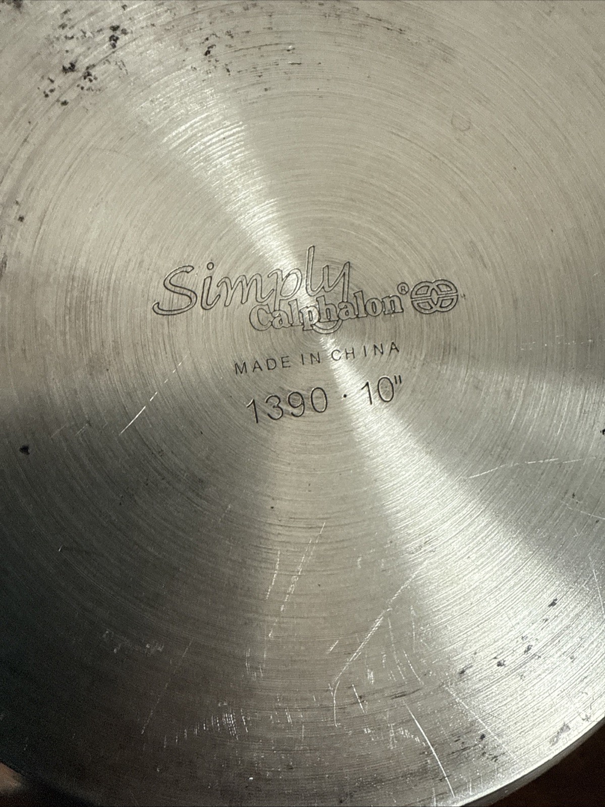 Simply Calphalon Stainless Steel 1390 10 inch Skillet Fry Saute Pan