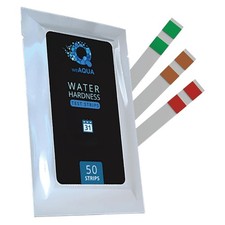 Water Hardness Test Kit - DoubleCheck 50 Strips - Hard Water Testing Kit   Te...