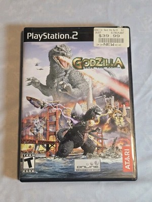 Rare Vintage Godzilla: Save the Earth (Sony PlayStation 2, 2004)