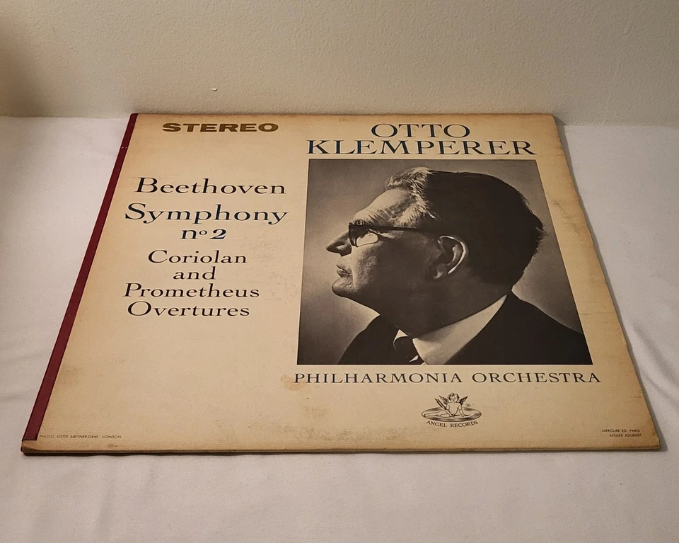 Beethoven Symphony no 2 Vinyl LP 33RPM Angel 35658 Coriolan Prometheus Overtures - Image 2 of 4