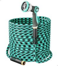 50 FT Garden Hose - Ultra-Strong 3750D, Flexible Water Hose, Lightweight Non-...