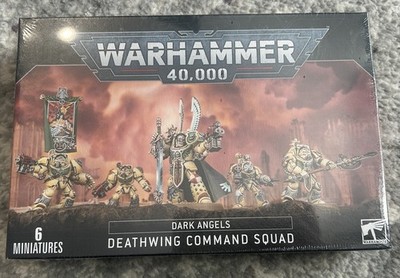 Games Workshop Warhammer 40k Dark Angels Deathwing Command Squad Terminatoren Neu