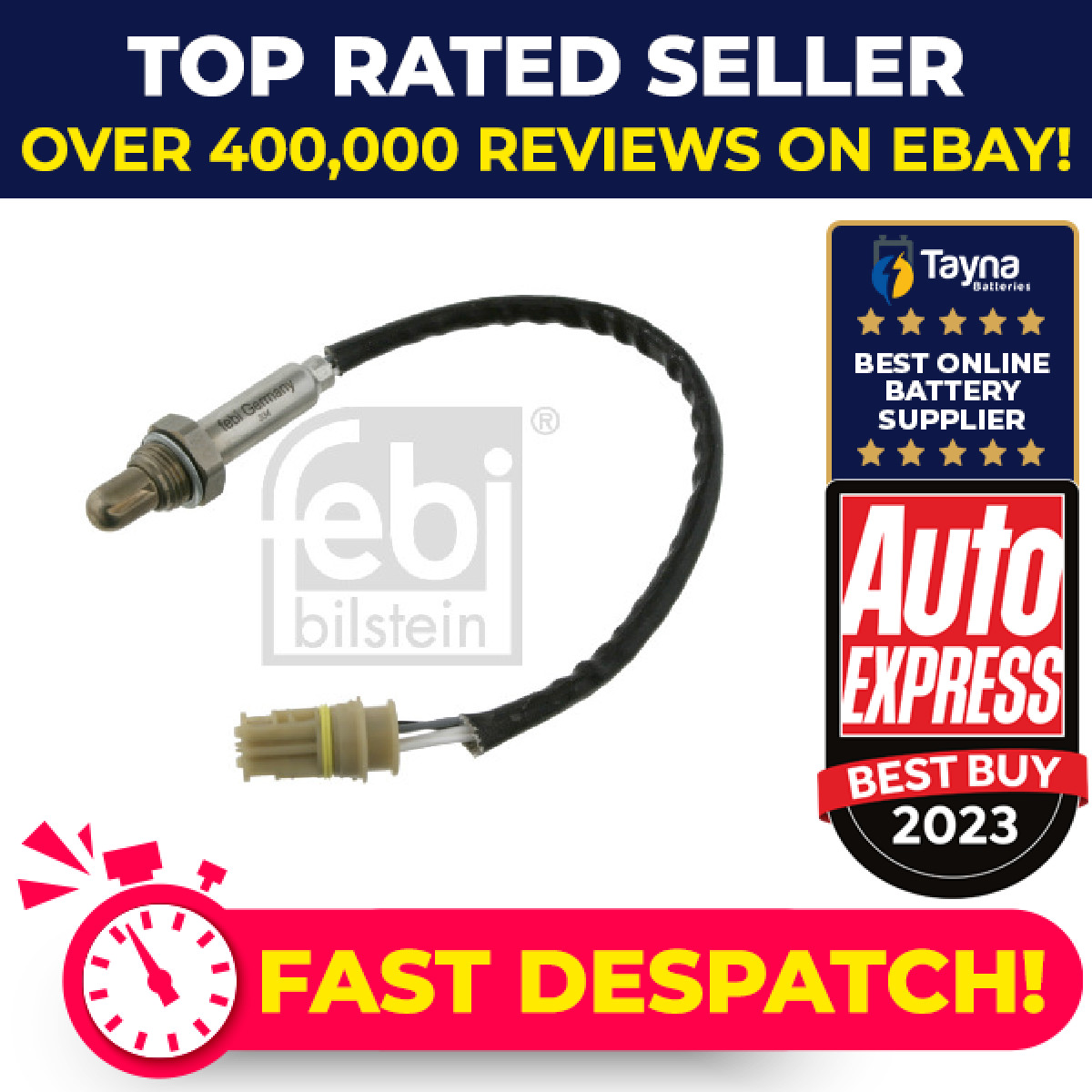 Lambda Sensor fits BMW Z3 E36 1.9 95 to 03 Oxygen 11781247406 11781739846 Febi