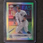 Topps 2022 Chrome Aaron Judge New York Yankees #99 Refractor Baseball Card