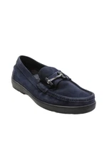 Salvatore Ferragamo Mens Textured Lined Slip On Casual Shoes Blue Size 8