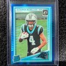 2025 Panini Donruss Optic - Rated Rookie Tetairoa McMillan #209 Blue Hyper Prizm