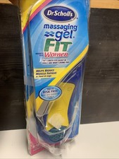 Dr. Scholl's Massaging Gel Insoles Women's 6-10. Package Was Opened And Reseal