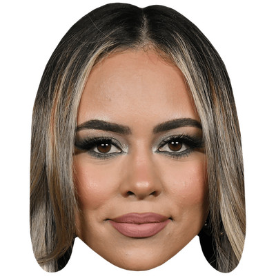 Valeria Loren (Make Up) Celebrity Mask, Flat Card Face, Fancy Dress Mask