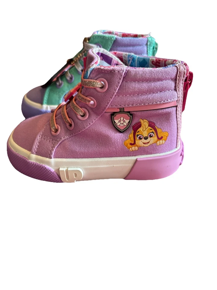 Ground Up Paw Patrol 高帮女孩运动鞋 - Skye & Everest - 青少年 6 — 第 4/4 张图片