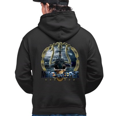 Minesweeper Find Classify Destroy US Navy Veteran Custom Hoodie