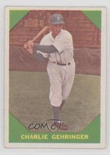 1960 Fleer Baseball Greats Charlie Gehringer #58 HOF 2k3