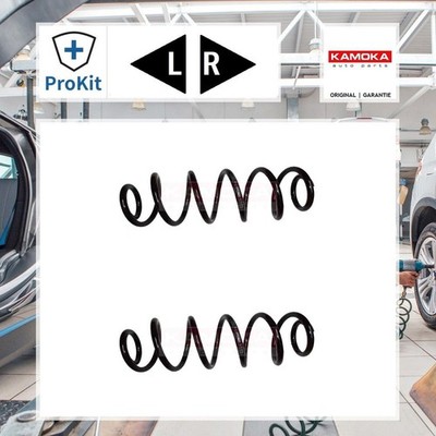 2x Kamoka Fahrwerksfeder Hinten für Citroën C4 I