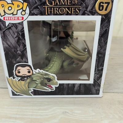 Funko Pop! Rides: Game of Thrones - Jon Snow w/Rhaegal #67 Little