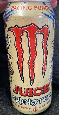 Juice MONSTER Energy Pacific Punch Full Size Can 16oz  Unopened RARE! 2018