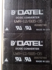 UWR-12/665-D5 UWR-12/665-D5A Datel Isolated DC/DC Booster Converter 