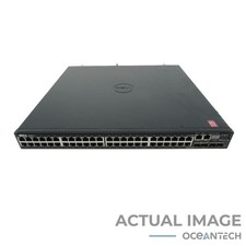 Dell N3048 48x 1GbE 2x SFP Gigabit Ethernet Managed Switch 2x 0NMPRY No Ears