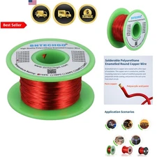 28 AWG Magnet Wire Enameled Copper Wire 4 Oz 527ft for Transformers Motors