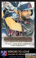 2018 Topps Gallery Impressionists Paul Goldschmidt #I-14 Arizona Diamondbacks