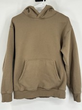 Aritzia TNA Cozy AF Fleece Hoodie Womens Medium Taupe Brown