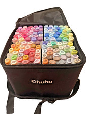 Ohuhu 120 Colors Dual Tips Alcohol Art Markers Brush and Chisel