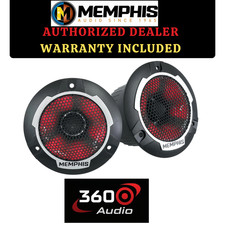 NEW Memphis Audio SRXPTv2, 100W RMS Pro Audio Component Tweeters (1 PAIR) w/ LED
