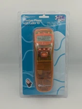 Bell Equipment Sonecor Home Telephone Trimline translucent Orange JB300 NOS