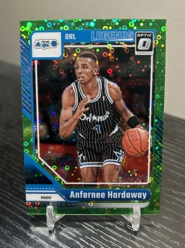 2024-25 Panini Donruss Optic Fast Break Anfernee Hardaway Neon Green Prizm 5/5