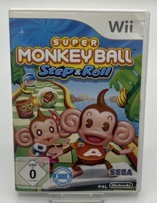 Super Monkey Ball: Step & Roll - Nintendo Wii Spiel Game mit Anleitung | Gut