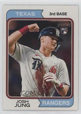 2023 Topps Heritage High Number Image Variation SP Josh Jung #512 0ba8